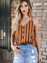 Stripe Single breasted Vests