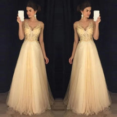 Luxurious Sequined V Neck Short Sleeve Maxi Wedding Formal Long Party Dress
