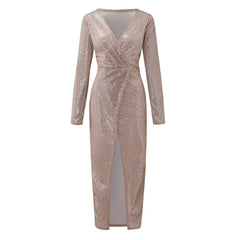 Elegant Sequin Party Dress