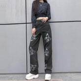 Streetwear Baggy Loose Casual Trousers in Straight Style