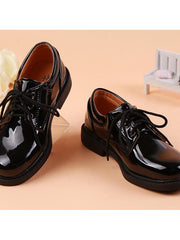 Boys Oxfords Daily Dress Shoes Flower Girl Shoes Formal Shoes Patent Leather Water Resistant Non-slipping Princess Shoes Big Kids(7years +) Little Kids(4-7ys) School Wedding Party Walking Shoes
