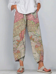 Khaki Casual Shift Pants