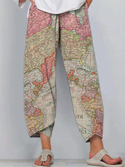 Khaki Casual Shift Pants
