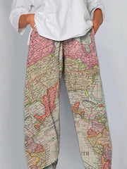 Khaki Casual Shift Pants