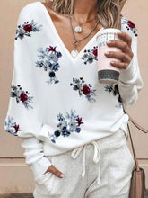 Floral Casual Long sleeve Shirts & Tops