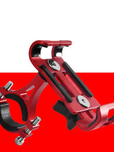Bike Phone Mount Anti-Slip Adjustable / Retractable Universal for Road Bike Mountain Bike MTB Aluminum Alloy Cycling Bicycle Black Red Blue