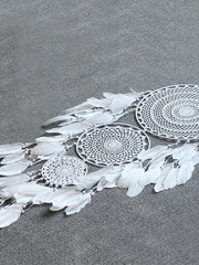 Boho Dream Catcher Handmade Gift Wall Hanging Decor Art Ornament Craft Bead Feather For Kids Bedroom Wedding Festival Birthday Gift