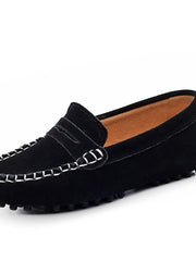 Boys' Loafers & Slip-Ons Comfort Little Kids(4-7ys) Big Kids(7years +) Black toddler loafers Boy Moccasin Casual Wine Black Spring