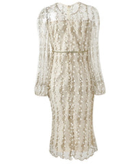 NINO EMBROIDERED DRESS