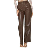 Fashion Pu Faux Leather Pants Leggings