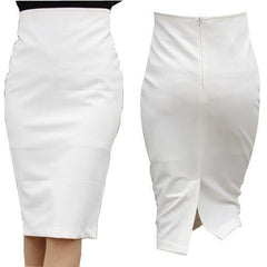 Knee-length Slim Midi Sexy Bodycon Skirts