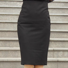 Knee-length Slim Midi Sexy Bodycon Skirts