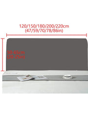 Bed Headboard Cover for Bedroom Decoration, Stretch Bed Headboard Slipcover Covers, Dust proof Protector Cover for Upholstered Headboard