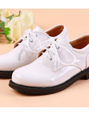 Boys Oxfords Daily Dress Shoes Flower Girl Shoes Formal Shoes Patent Leather Water Resistant Non-slipping Princess Shoes Big Kids(7years +) Little Kids(4-7ys) School Wedding Party Walking Shoes