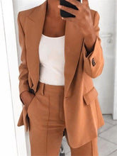 Blazers Lapel Slim Fit Temperament Blazer for Women