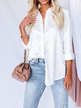 Blouses Printed Stand Collar Long Sleeve Blouse for Women