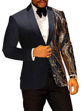 Black Pink Burgundy Men's Party Prom Sequin Sparkly Suits 2 Piece Patterned Standard Fit Single Breasted One-button