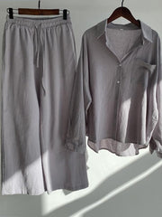 Blouse Shirt Basic Grass Green Blue Work Casual Daily Solid Color Shirt Collar S M L XL 2XL for Women