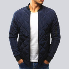 Aviator Large Plaid Coat