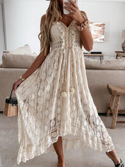 Vintage V Neck Dresses