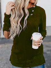 Black Casual Cotton-Blend Patchwork Shirts Sweatshirts