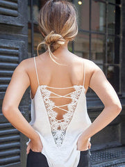 Women v neck sleeveless secy vests
