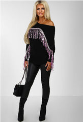 New Casual Flicker Tassels T-Shirts