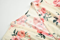 Vocation Floral Gored Maxi Dresses