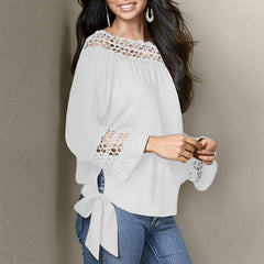 Fashion Lace Bowknot T-Shirts