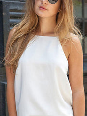 Women v neck sleeveless secy vests