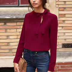 Fashion Lacing Pure T-Shirts