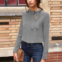 Fashion Lacing Pure T-Shirts