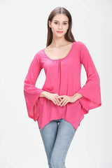 Pure Irregular Batwing sleeve T-Shirts