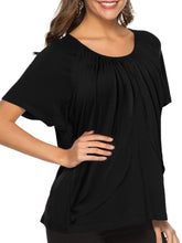 Casual Short sleeve Round neck Loose T-Shirts
