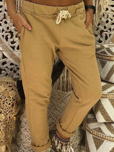 Fashion Casual Pure Lacing Harem Pants