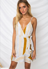 Sexy Floral Lacing Shift Dresses