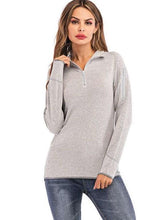 Fashion High Collar Long sleeve Sweatshirts