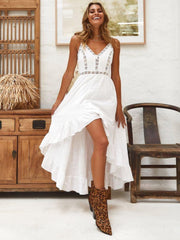 Fashion Cutout Falbala Skater Dresses