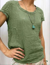 Fashion Cotton Double crepe T-Shirts