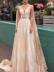 Sexy Fashion V neck Evening Dresses