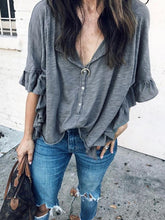 Loose round neck short sleeve T-shirts