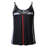 Fashion Backless Print Grenadine Vests