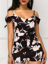 Casual Print Off shoulder Jumpsuits