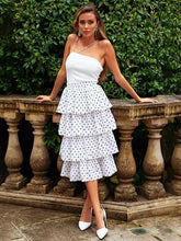 Fashion Point Falbala Skater Dresses Vest&Skirt Suits