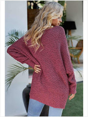 Fashion Knit Round neck Long sleeve Sweaters