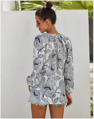 Fashion Loose Print Long sleeve Sweatshirts