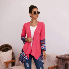 Fashion Gored Irregular Cardigan