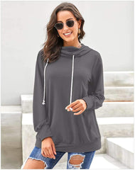 Loose Pure Hoodies Long sleeve Hoodies & Sweatshirts