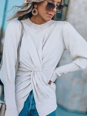 Loose Pure Round neck T-Shirts