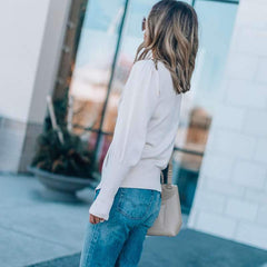Loose Pure Round neck T-Shirts